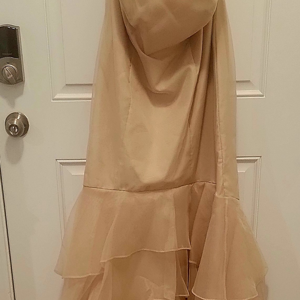 Elegant Cream Ruffled Skirt - Picture 7 of 7